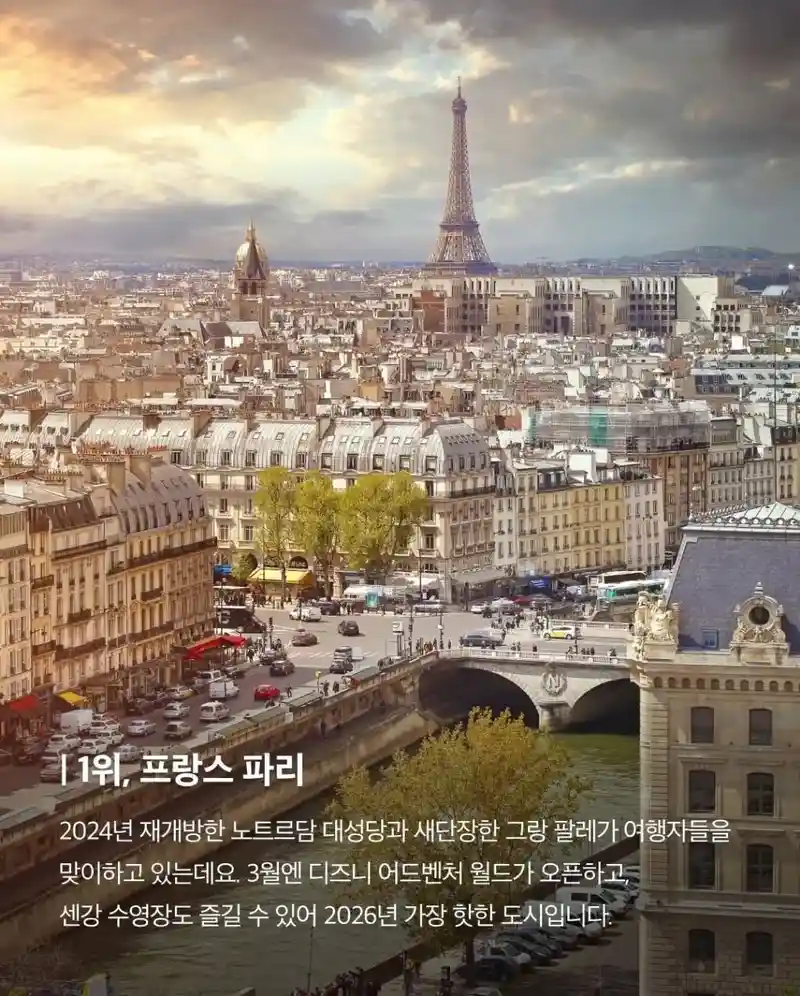 CNN이 선정한 '세계에서 가장 매력적인 여행지' TOP10