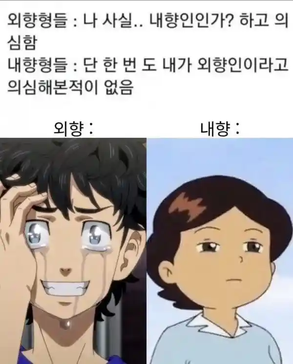 외향인과 내향인의 차이....JPG