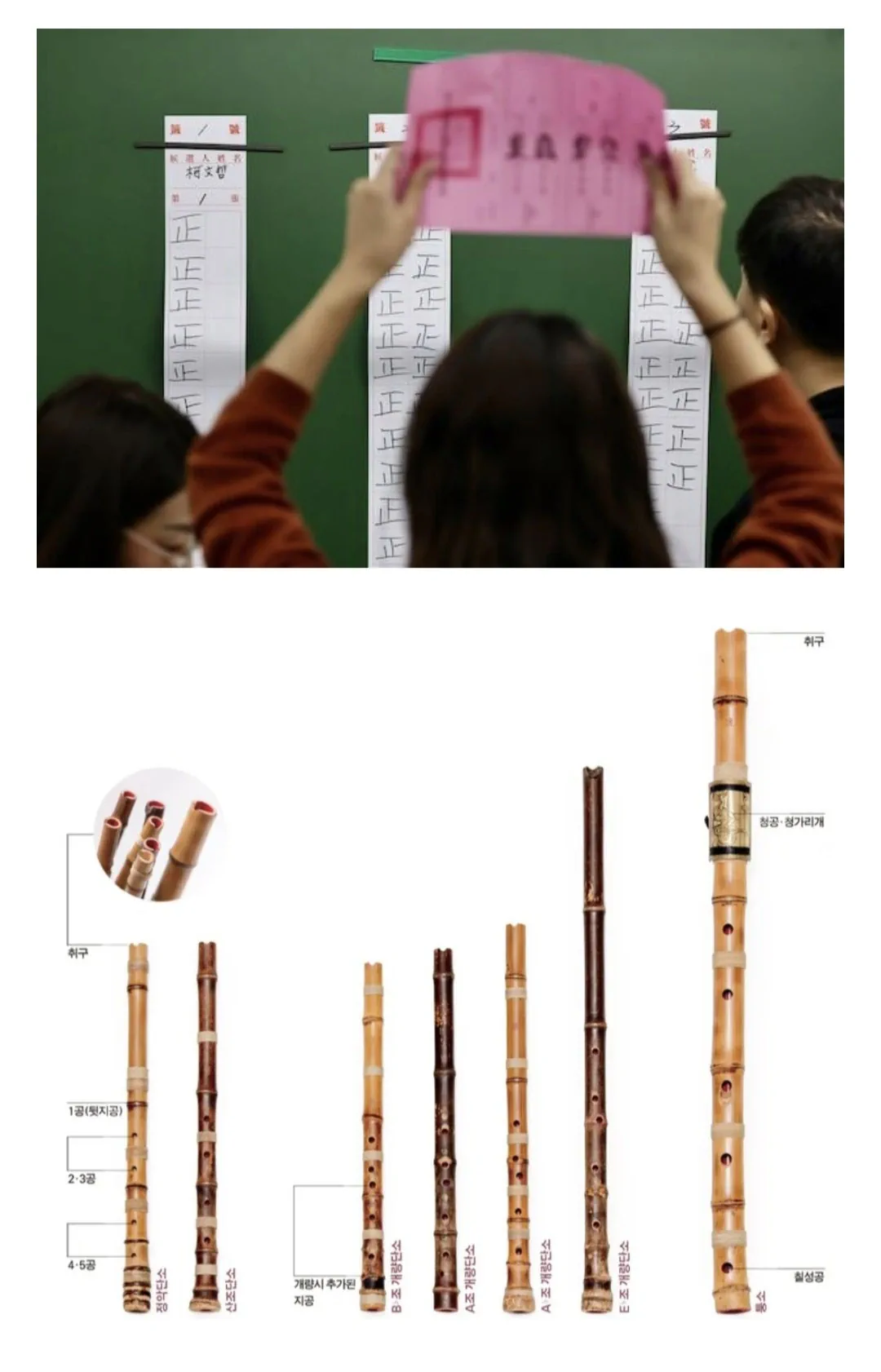 선거 조작해서 단소로 30대 맞은 중학생