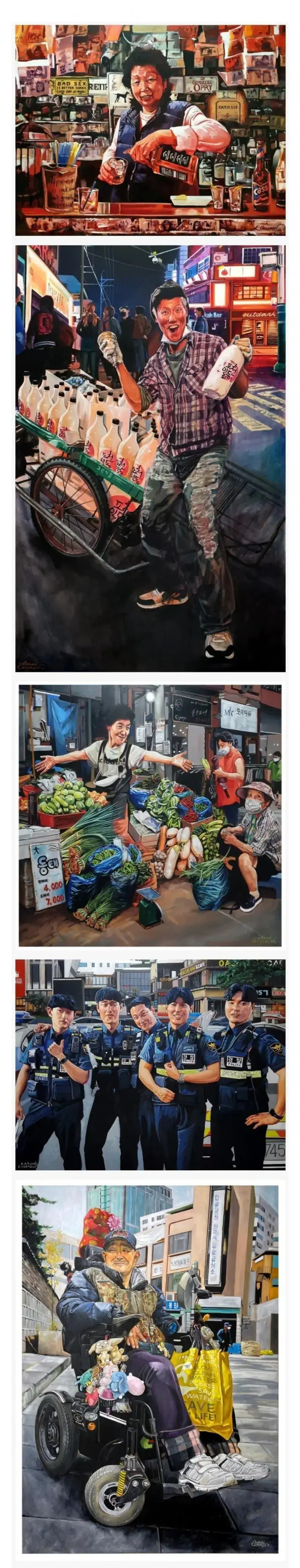 사라지는 한국을 담아낸 레전드 화가 ㅎㄷㄷㄷ