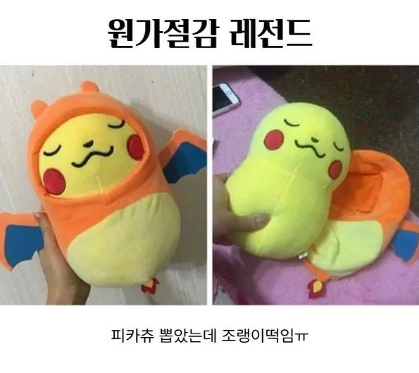 충격적인 피카츄 인형의 실체