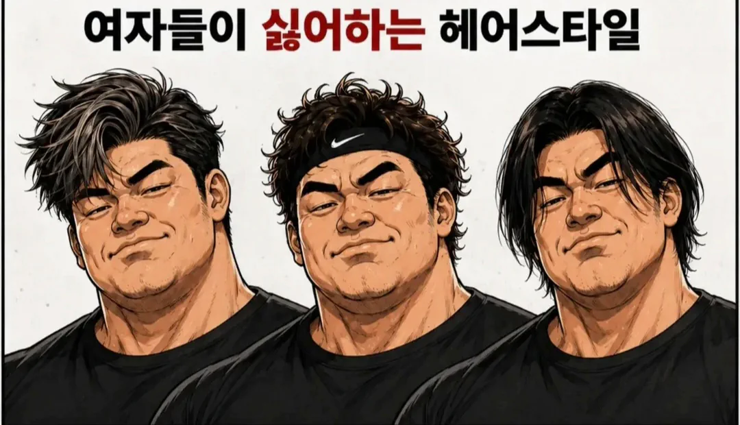 여자들이 호. 불호 하는 남자 헤어 스타일