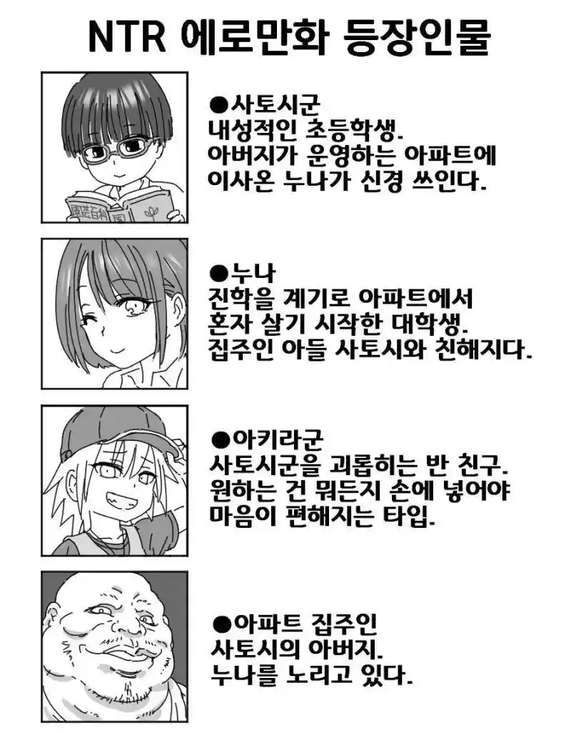 NTR 에로만화 등장인물