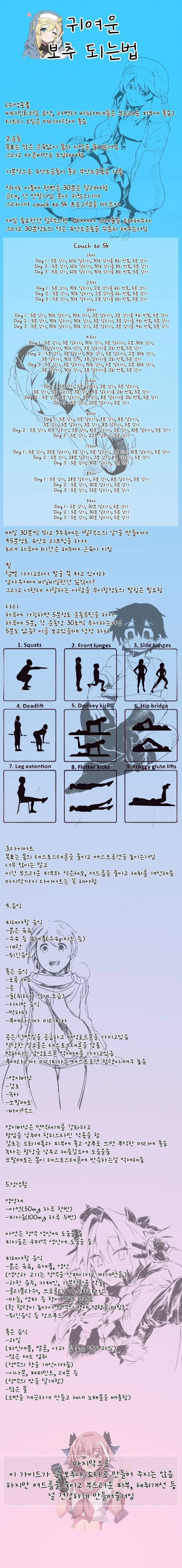 귀여운 보추가 되는 방법