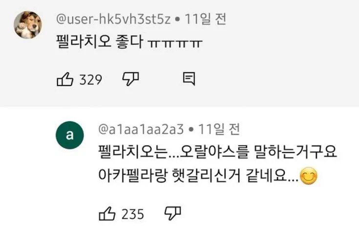 ??? : 펠라치오 좋다 ㅠㅠㅠ