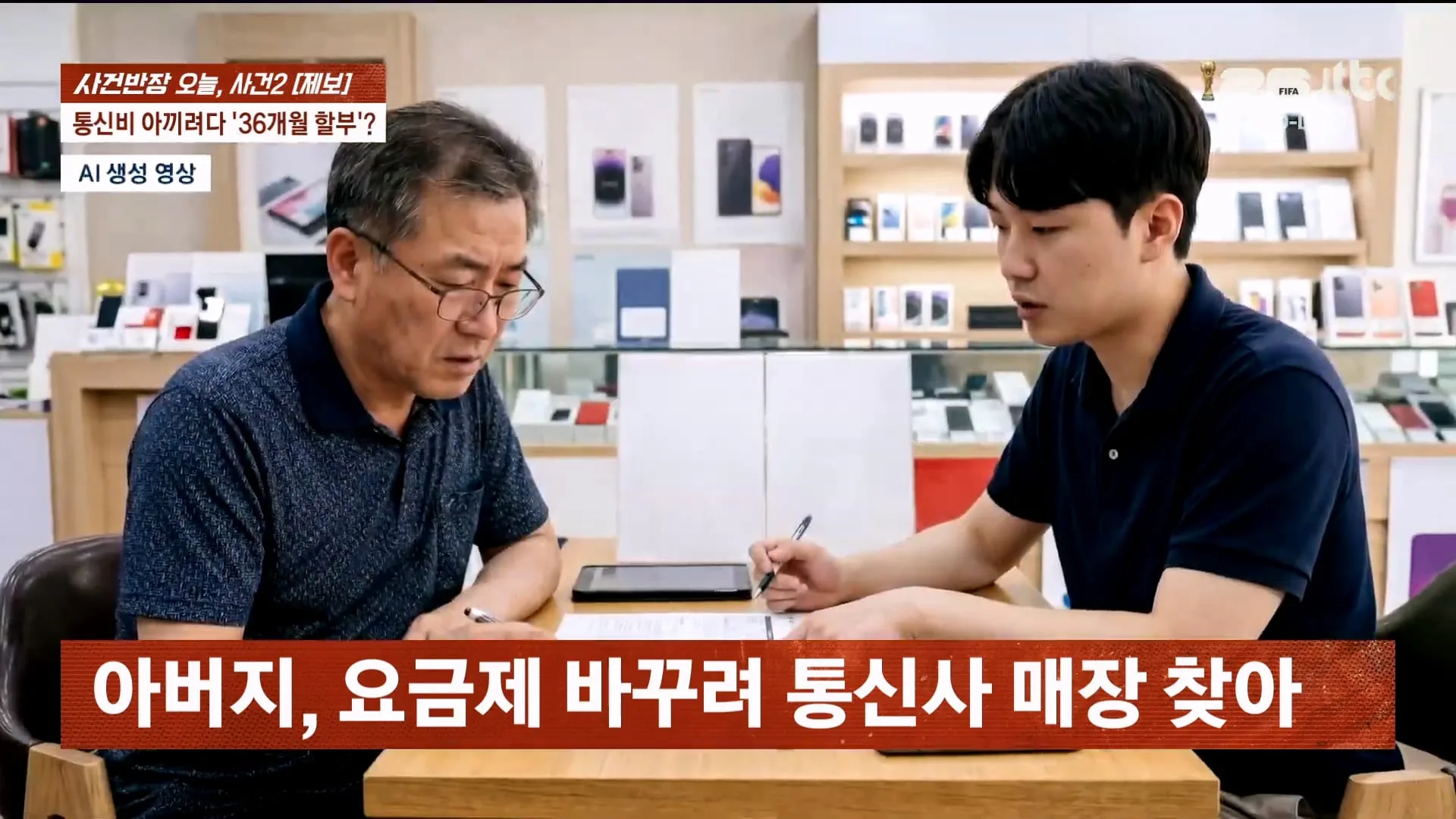 휴대폰 환불한다고 하자 문신 보이며 협박해 논란.jpg
