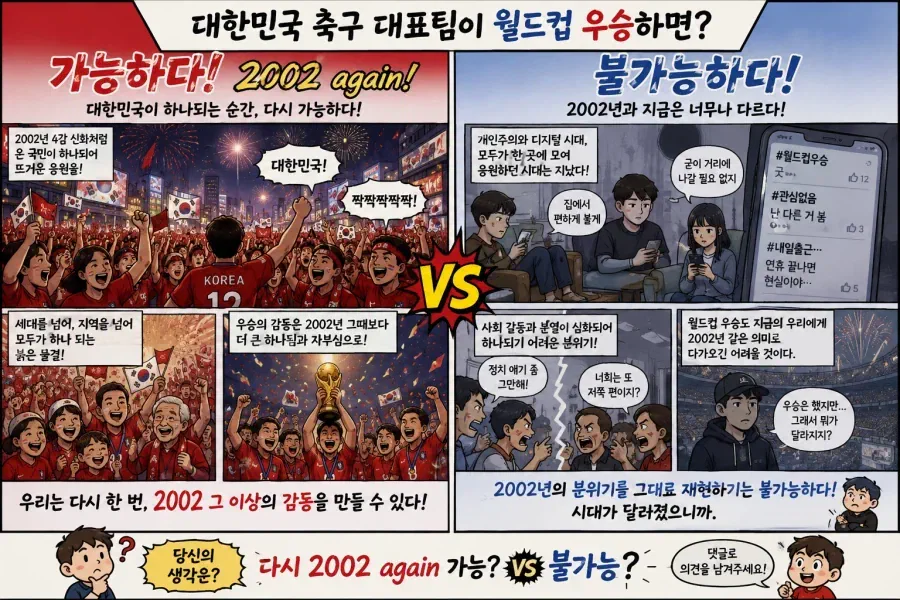 월드컵 우승하면