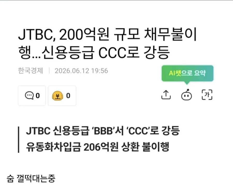 올림픽·월드컵 중계권 독점했던 JTBC 근황