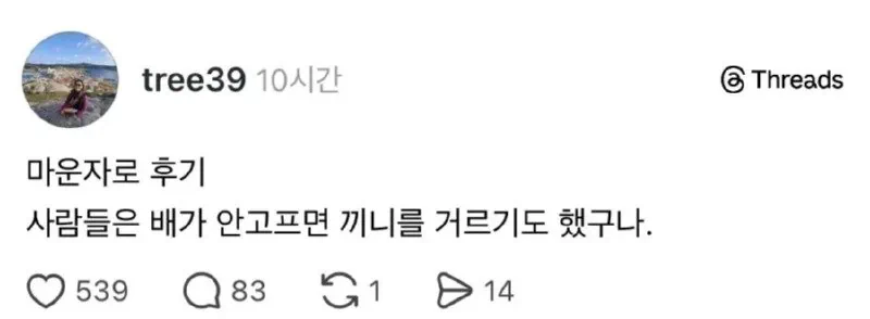 마운자로 1일차 후기