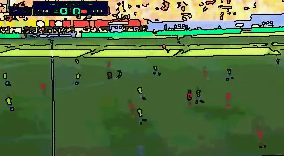 오늘자 브라질 vs 모로코 골 장면