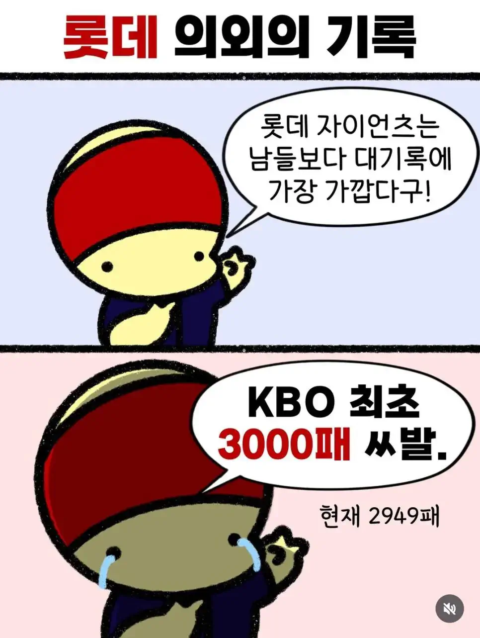 롯데가 곧 세울 수 있는 KBO 최초의 기록