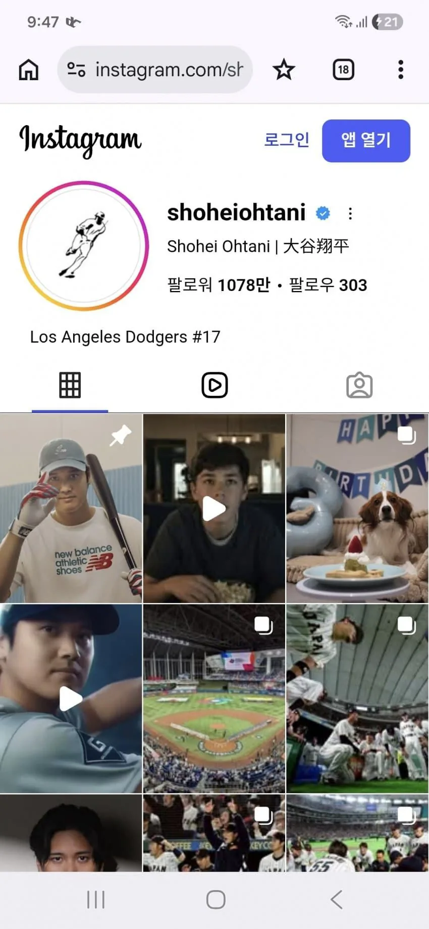 오타니를 넘어선 보지냐