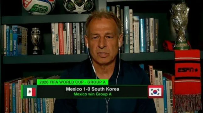 "멕시코 승리 자격 있었다" 클린스만 등장.. 한국, 멕시코에 0-1로 패하자 냉정 평가