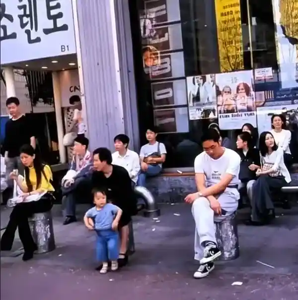 스마트폰없었을때 시절 사람들 사진