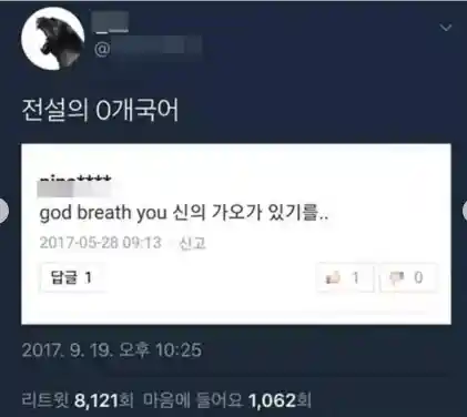 전설의 0개 국어