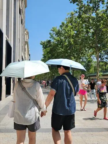 "샹젤리제 41도, 5분만에 땀 줄줄"…폭염에 녹아내린 파리(종합)
