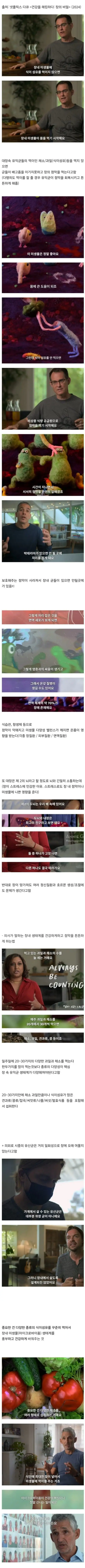 야채 안 먹으면 몸에서 벌어지는 일