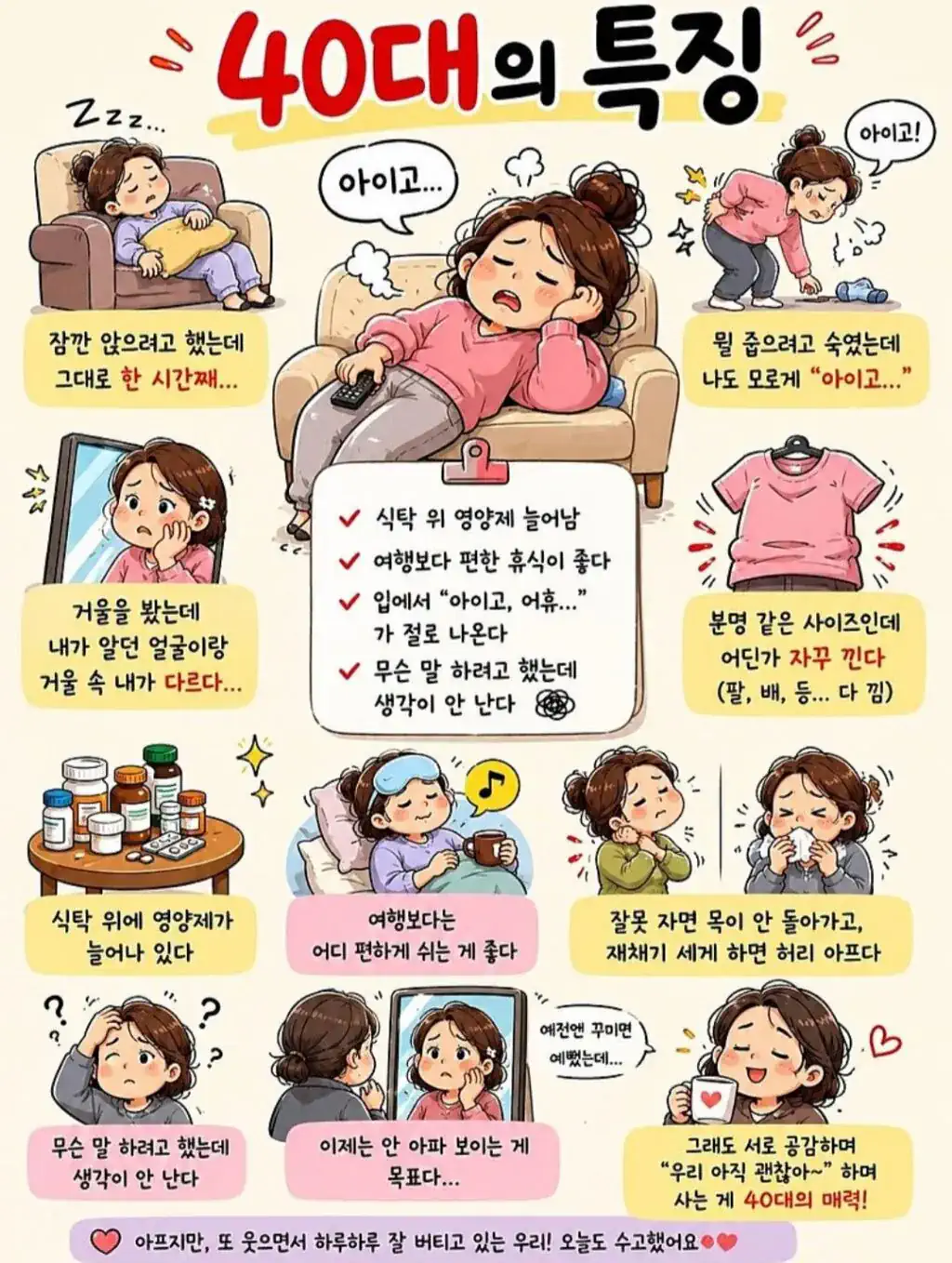 40대의 특징