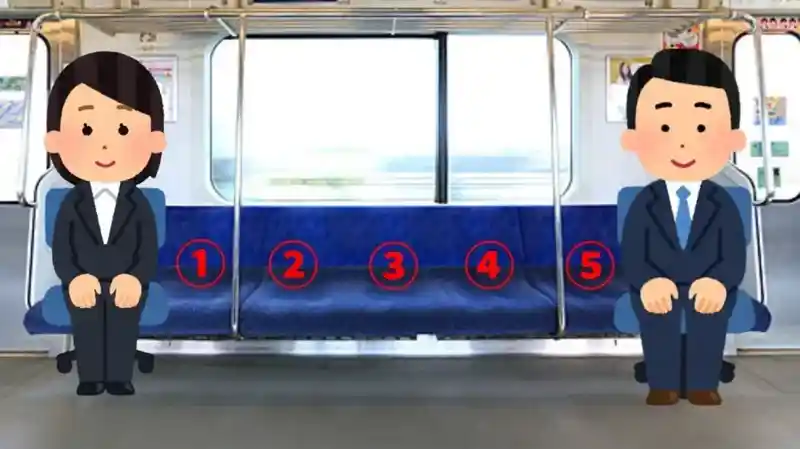 지하철에서 앉을 자리를 선택한다면 당신의 선택은?