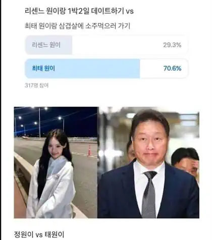 리센느 원이랑 1박2일 데이트하기 vs