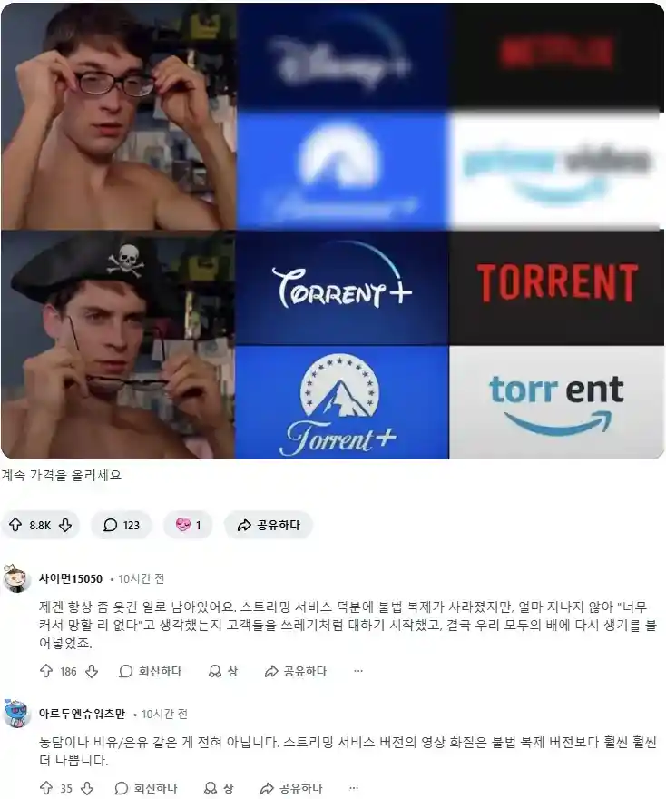 OTT 가격이 인상될 때마다 생각나는 것