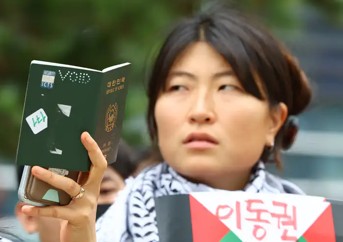 ‘이스라엘서 석방’ 활동가 김아현씨…“국가가 가지 말라는데 왜 가냐는 말 섬…