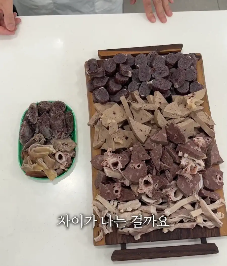 광장시장 vs 경동시장 순대 1만원어치 차이