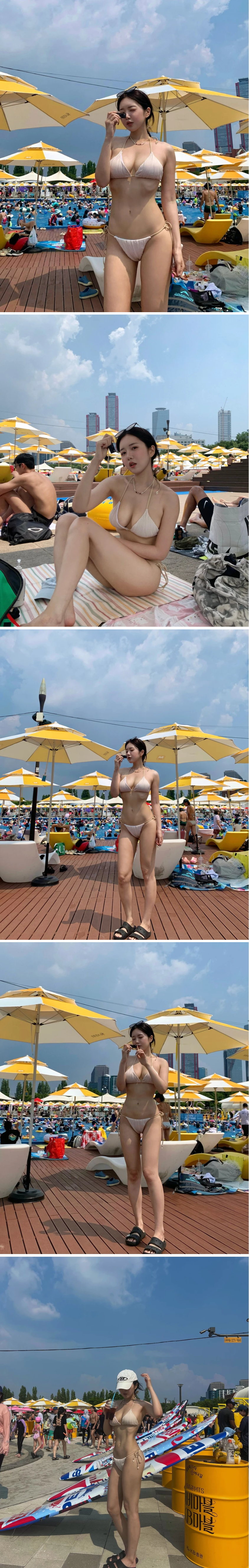 ㅇㅎ)한강 수영장에 뜬 누나 미친 몸매 ㄷㄷ ㄷㄷ ㄷㄷ ㄷㄷ.JPG