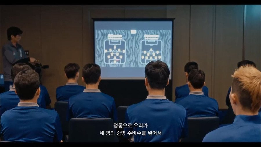홍명보호 공 잡았을 때 아무도 안 움직이고 가만히 있는 이유