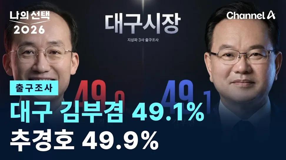 "대구시장, 재선거 하자!"