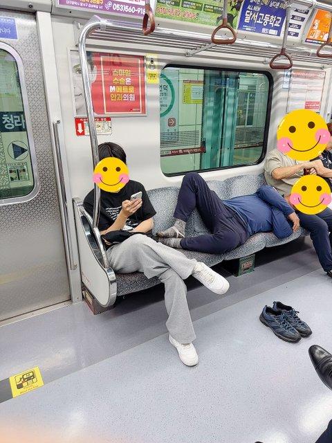 대구 지하철 민폐남