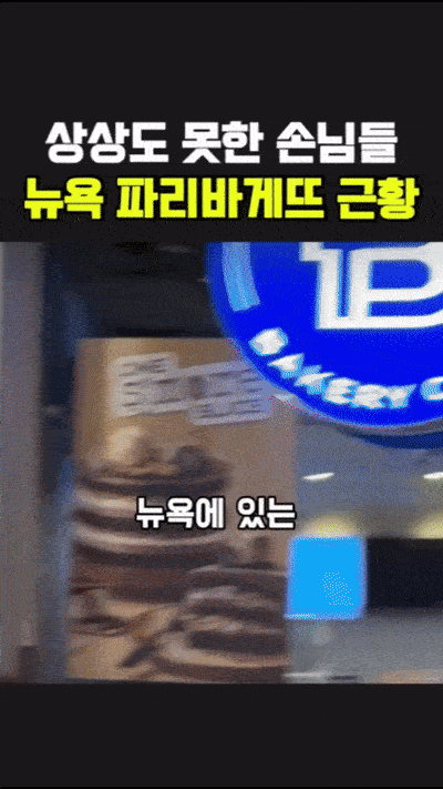 뉴욕 파리바게트