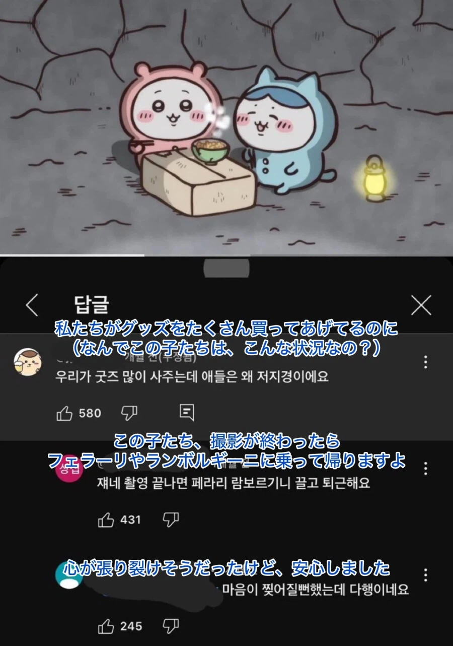 치이카와 관련 한국 댓글에 터진 열도인