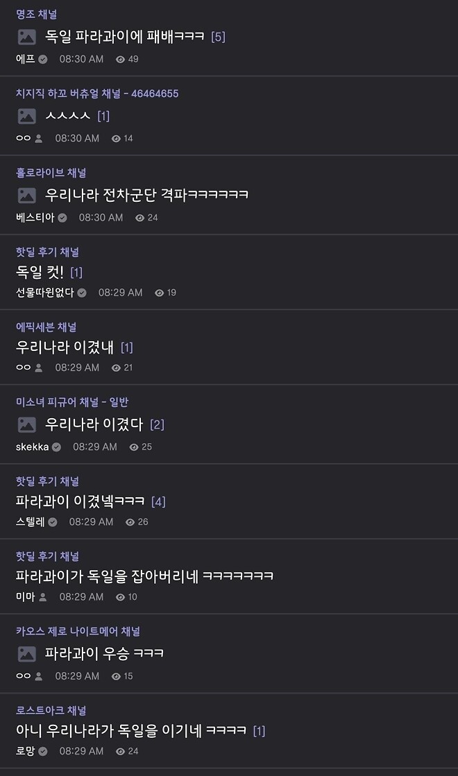 파라과이 16강 진출 ㅋㅋㅋㅋ