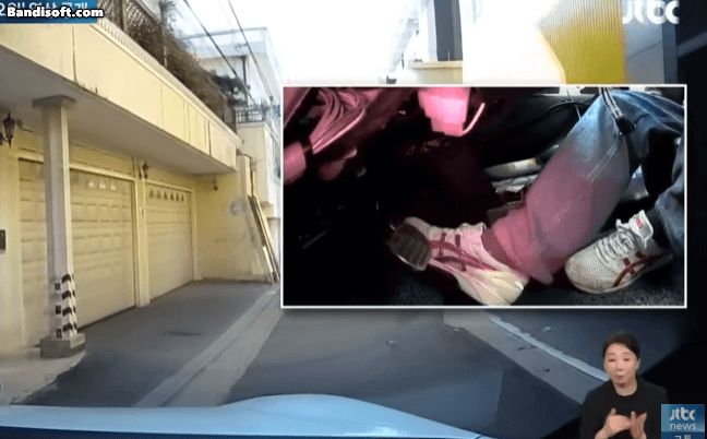 급발진 주장 20년 경력 택시기사.gif