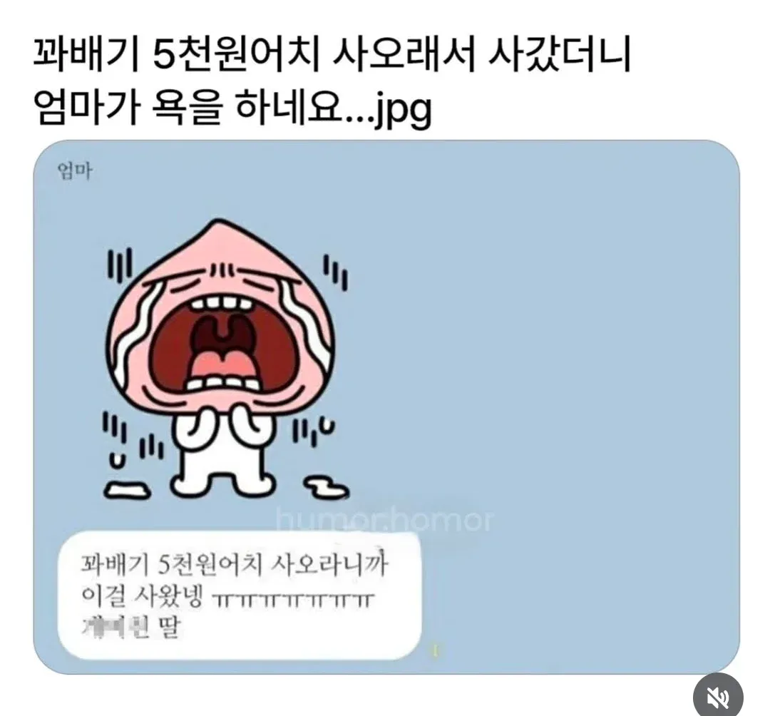 꽈배기 심부름으로 사오고 욕먹은 딸.jpg