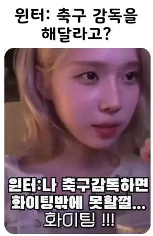 "축구 감독 해달라고?"