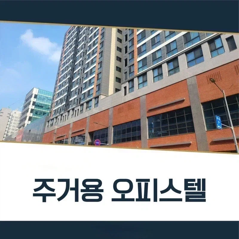 오피스텔이 죽기 전에 하는 말