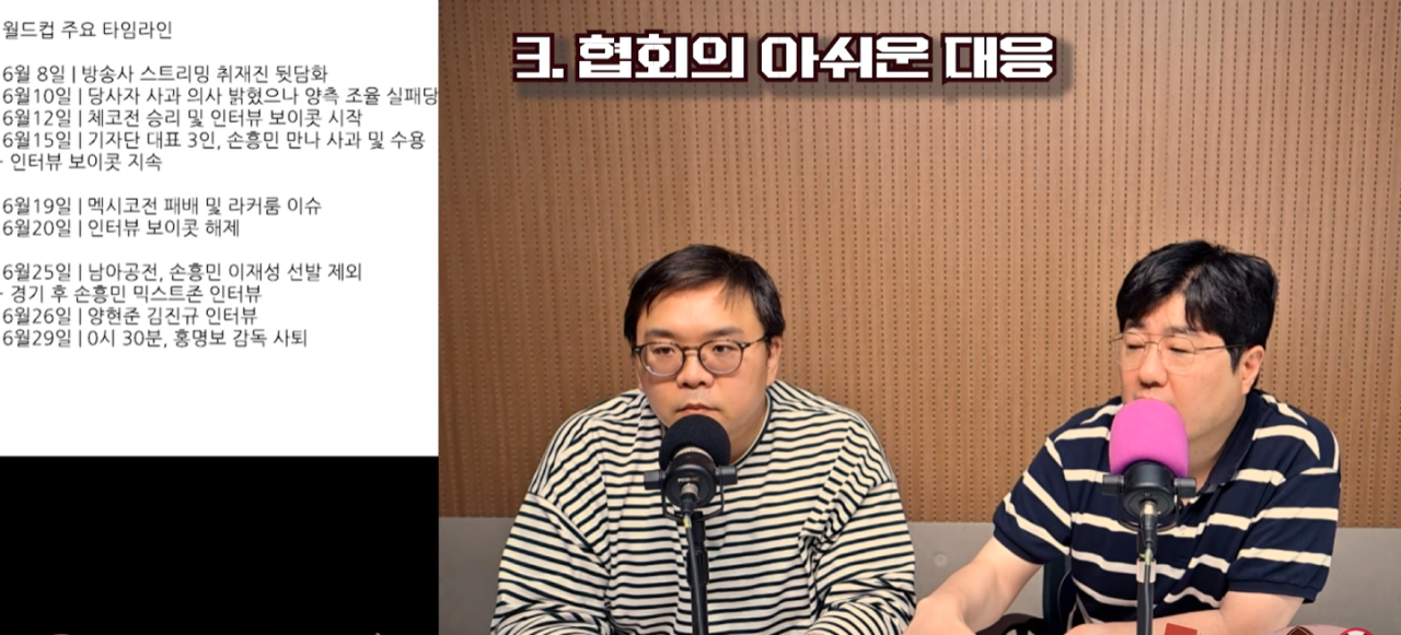 현장에 간 스포츠 기자가 팩트체크 한 월드컵 대표팀 루머