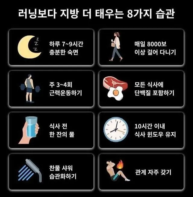 러닝보다 지방 더 태우는 8가지 습관.jpg