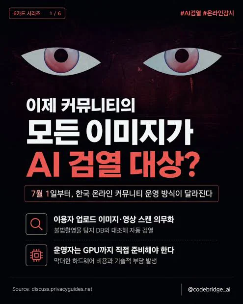 내일부터 검열 될 작품들