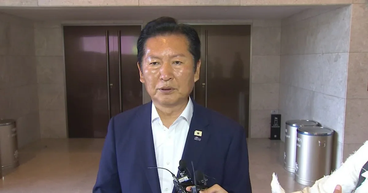 당이 미뤘다는 김민석 반박한 정청래