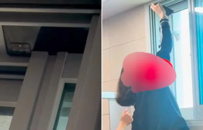 고3 여자화장실 창틀에 핸드폰 떡하니…'몰카' 의심에 학교 발칵