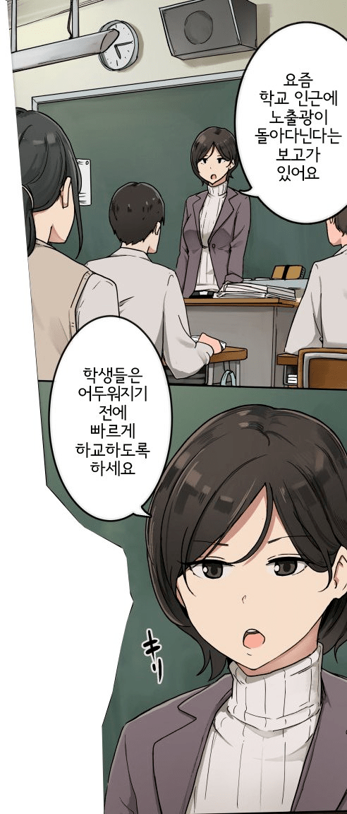 ㅇㅎ) 최근 학교 인근에 나타나는 노출광