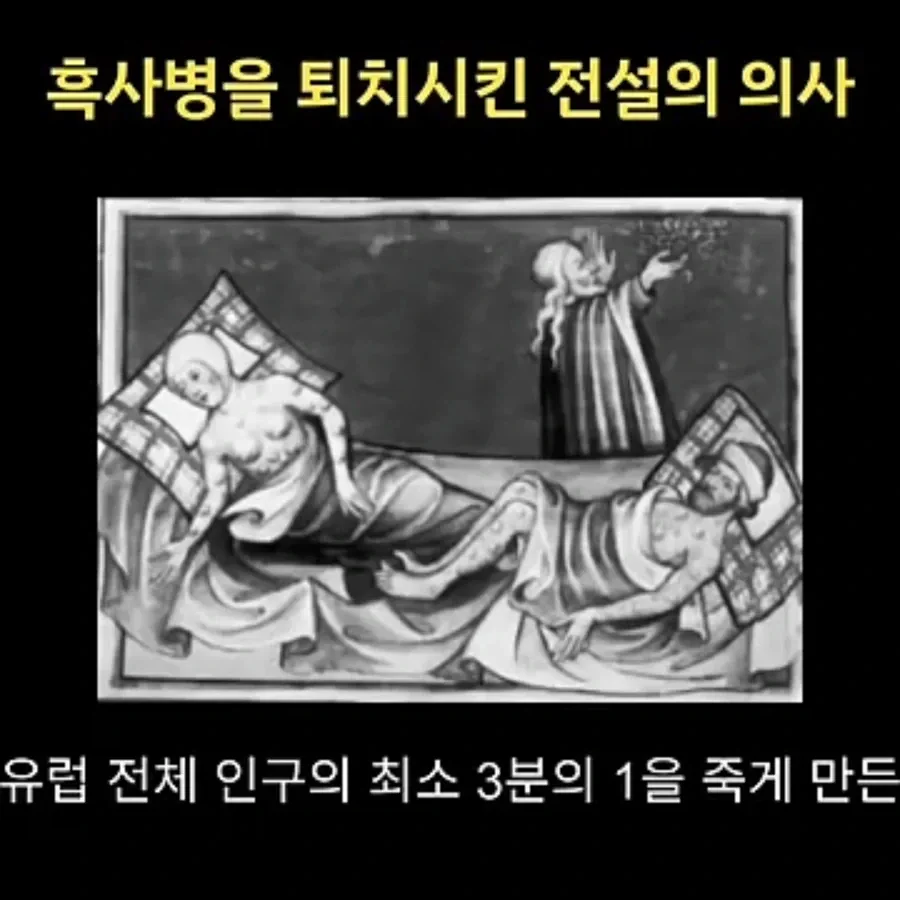프랑스에서 흑사병을 퇴치한 전설의 의사