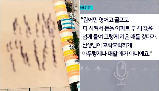 "아파트 두 채 값 들여 키운 애에요" 학부모 악성민원, 체육교사 결국 ‘유…