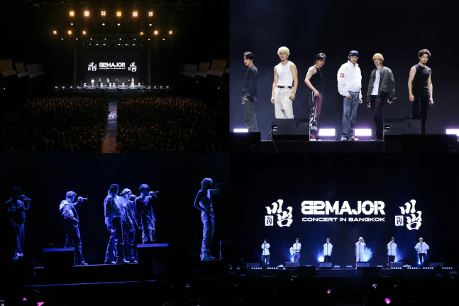 82메이저, 방콕도 달궜다…단독 콘서트 성료