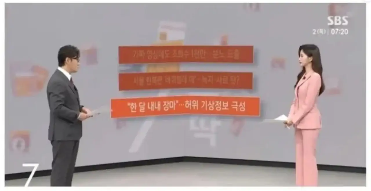 기상청 : 가짜 날씨 퍼트리면 과태료 100만원.jpg