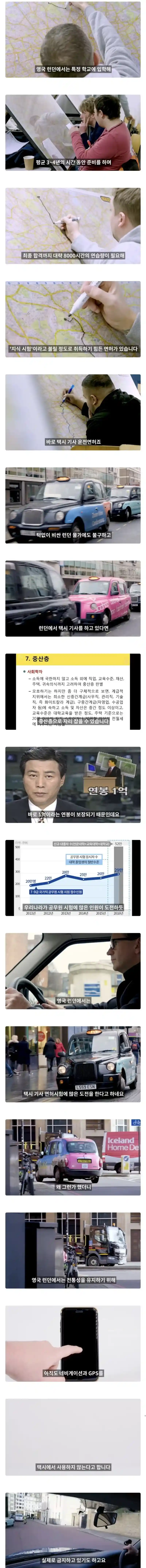 영국에서 공무원급으로 힘들다는 시험
