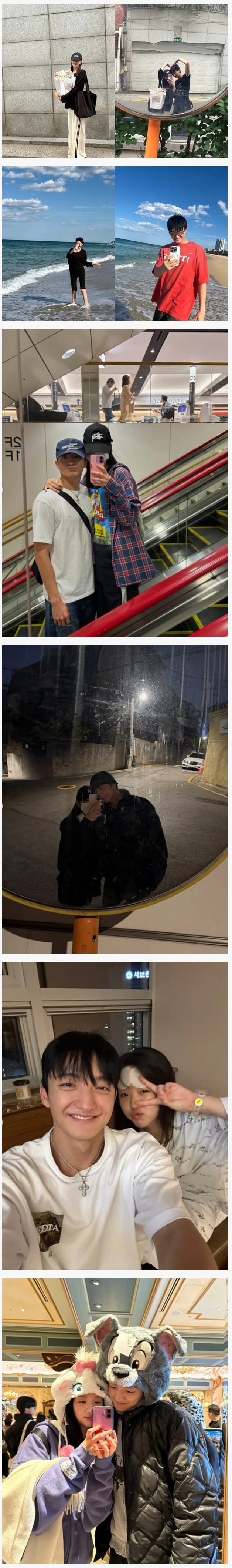 지예은 남친이랑 럽스타그램 ㄷㄷ